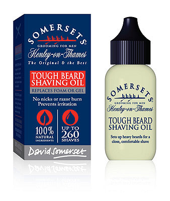 Somersets Shaving Oil for Men Heavy Beard 35ml