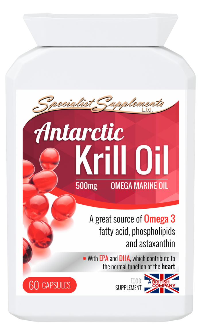 Specialist Supplements Antarctic Krill Oil 500mg