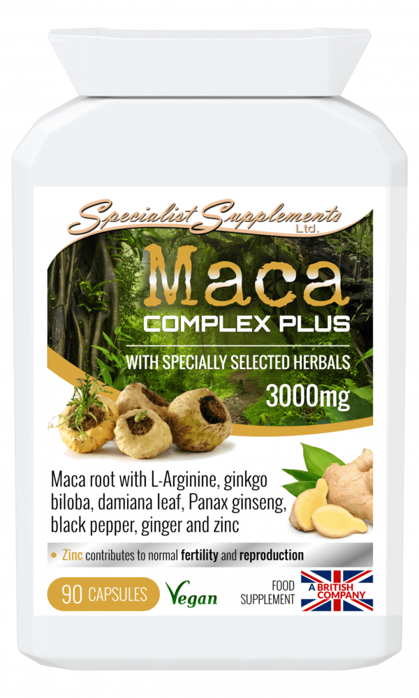 Specialist Supplements Maca Complex Plus 90's