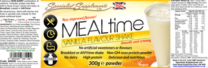 Specialist Supplements MEALtime Vanilla 300g