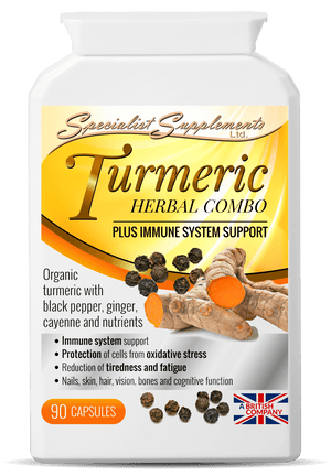 Specialist Supplements Turmeric Herbal Combo 90's