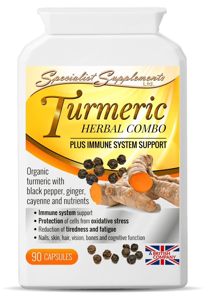Specialist Supplements Turmeric Herbal Combo 90's