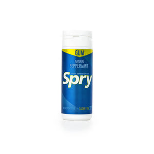 Spry Natural Peppermint Chewing Gum 27's