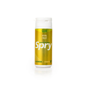 Spry Natural Fruit Chewing Gum 27's