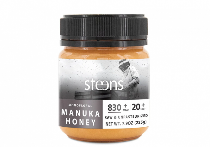 Steens Monofloral Manuka Honey 830+ MGO 20+ UMF 225g
