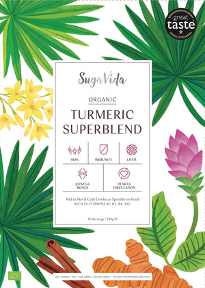 organic turmeric superblend original 240g