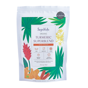 organic turmeric superblend with ginger 240g
