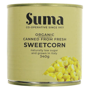 Suma Organic Fresh Sweetcorn 340g