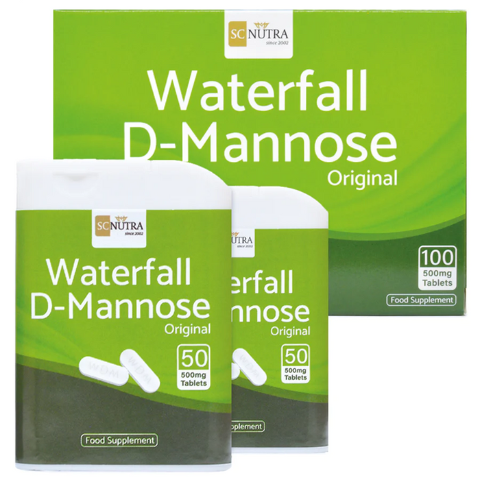 Sweet Cures Waterfall D-Mannose Original 500mg 100's