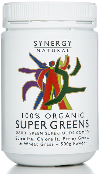 Synergy Natural Super Greens (100% Organic) 500g