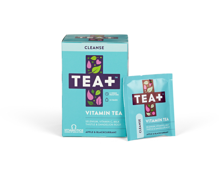Tea+ (co-branded with Vitabiotics) Tea+ Vitamin Tea Cleanse Apple & Blackcurrant