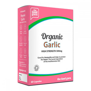 organic garlic high strength 500mg 60s