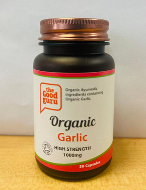 the Good guru Organic Garlic High Strength 1000mg 30's