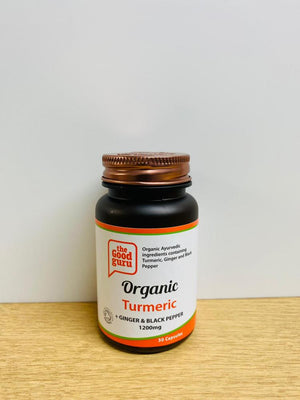 organic turmeric ginger black pepper 30s