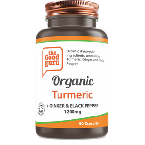 organic turmeric ginger black pepper 90s