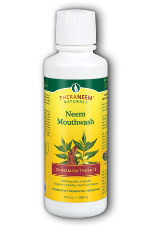 neem mouthwash cinnamon therape 16floz
