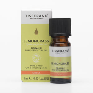 lemongrass organic pure essential oil 9ml
