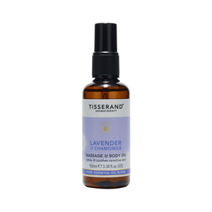 Tisserand Lavender & Chamomile Massage & Body Oil 100ml