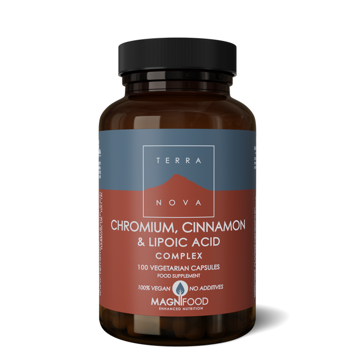 Terranova Chromium, Cinnamon & Lipoic Acid Complex 100's