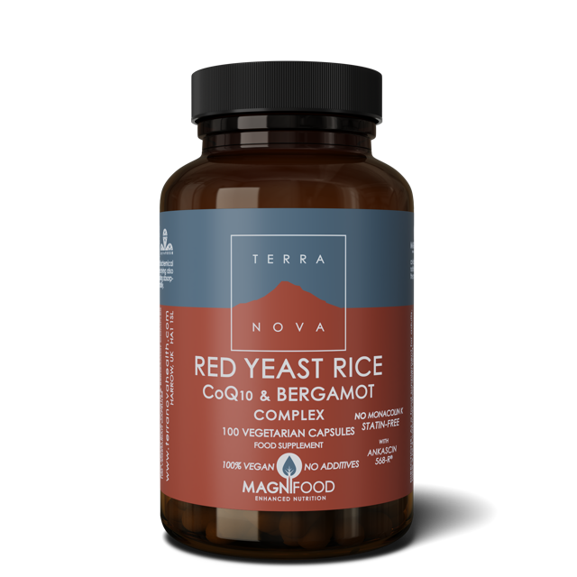 Terranova Red Yeast Rice, CoQ10 & Bergamot Complex 100's