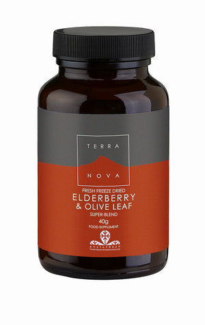 elderberry and olive leaf super blend 40g