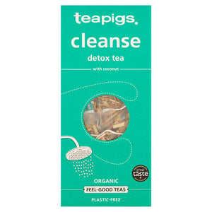 Teapigs Cleanse Detox Tea with Coconut Organic 15 Tea Temples
