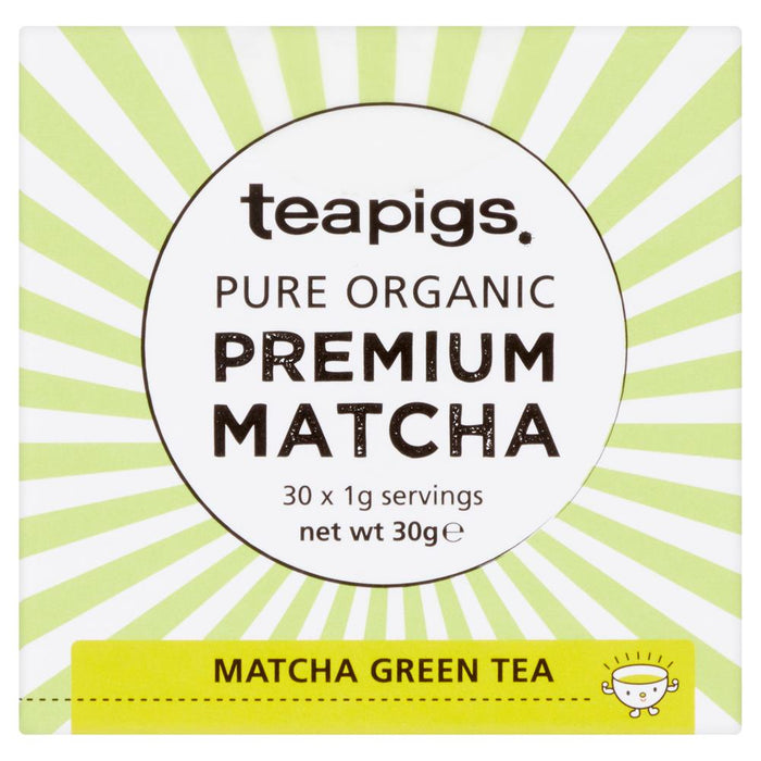 Teapigs Pure Organic Premium Matcha 30g