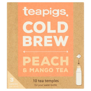 Teapigs Cold Brew Peach & Mango 10 Tea Temples