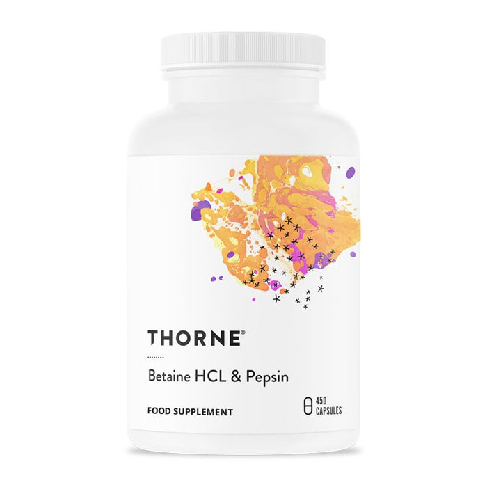 Thorne Research Betaine HCL & Pepsin 450's