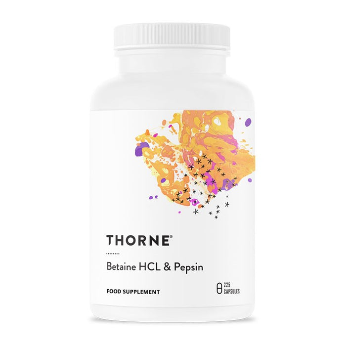 Thorne Research Betaine HCL & Pepsin 225's