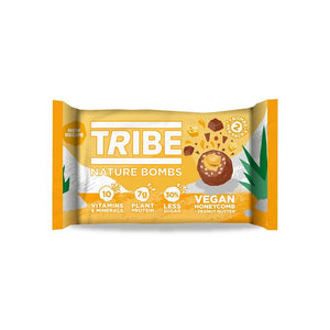 TRIBE Nature Bombs Vegan Honeycomb & Peanut Butter 40g