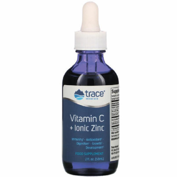Trace Minerals Vitamin C + Ionic Zinc 59ml