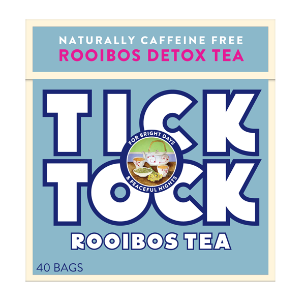 Tick Tock  Rooibos Detox 40 Teabags