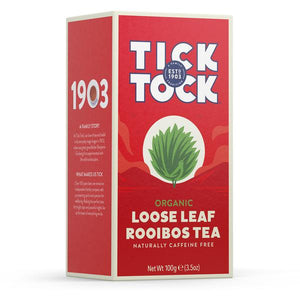 Tick Tock  Organic Loose Leaf Rooibos Tea 100g