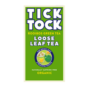 Tick Tock  Rooibos Green Tea Loose Leaf Tea Organic 100g
