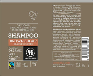 Urtekram Shampoo Brown Sugar for Dry Scalp 250ml