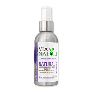 Via Nature Lavender & Eucalyptus Natural Deodorant Spray 120ml