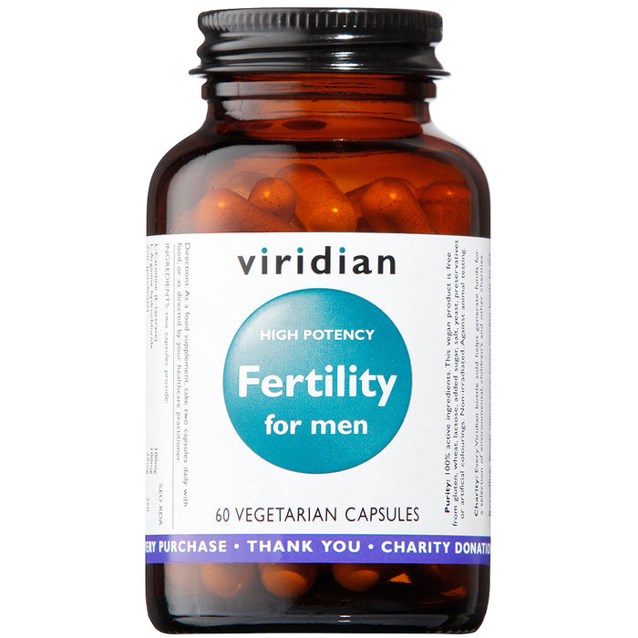 Viridian High Potency Fertility for Men 60's