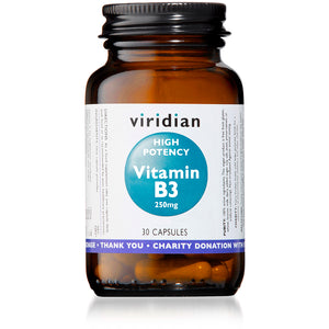 high potency vitamin b3 250mg 30s