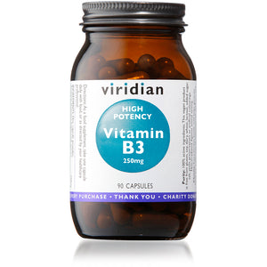 Viridian High Potency Vitamin B3 250mg 90's