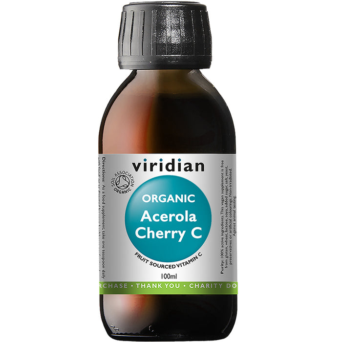 Viridian Organic Acerola Cherry C 100ml