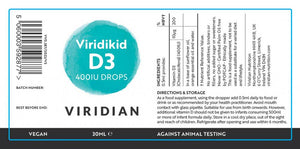 viridikid vitamin d drops 30ml