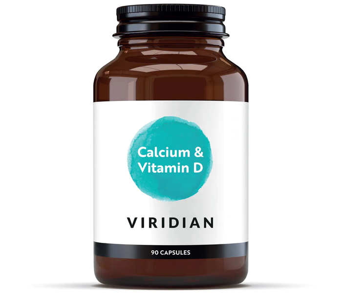 Viridian Calcium & Vitamin D3 90's