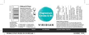 magnesium citrate with b6 30s