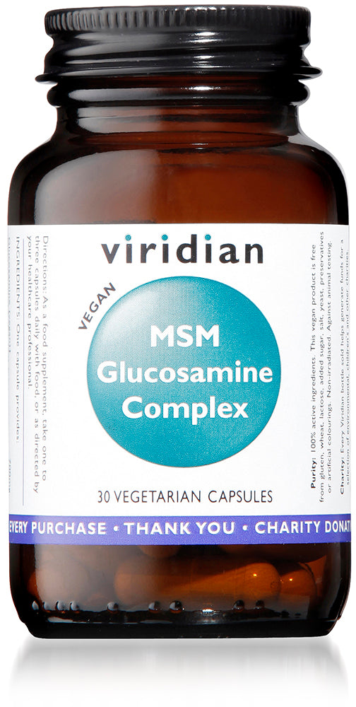 Viridian MSM Glucosamine Complex 30's