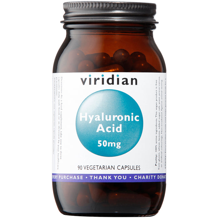 Viridian Hyaluronic Acid 50mg 90's