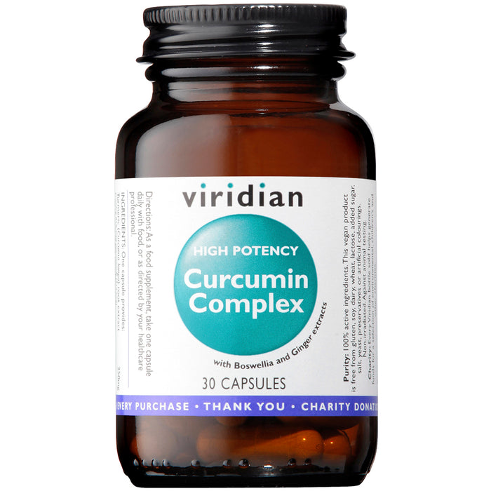 Viridian High Potency Curcumin Complex 30's