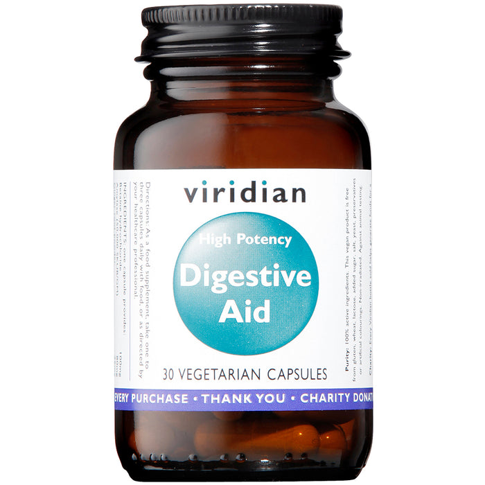 Viridian High Potency Digestive Aid (Vegan) 30's