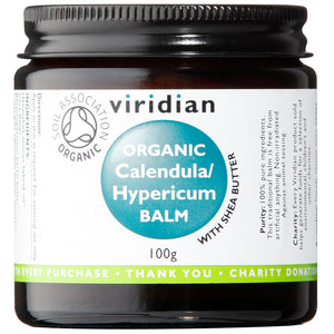 Viridian Organic Calendula & Hypericum Balm 100g