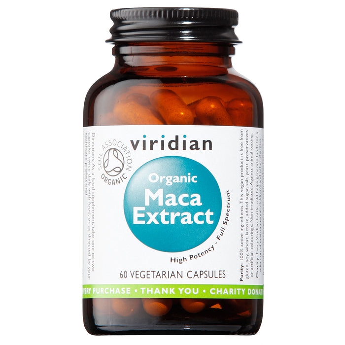 Viridian Organic Maca Extract 60's